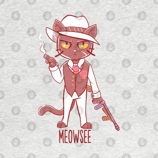 Meowsee - Mafia Kitty by TechraNova